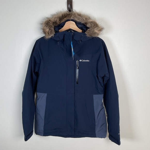 Columbia‎ Women’s Ava Alpine Insulated Jacket-Navy-Size Small - Picture 1 of 14